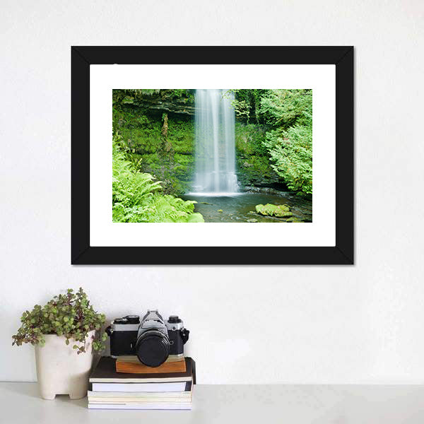 Glencar Waterfall, Ireland Canvas Wall Art