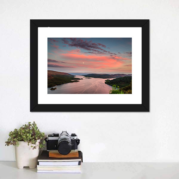 Kyles of Bute at Twilight Canvas Wall Art