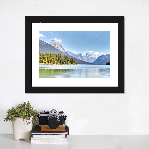 Maligne Lake, Canada Canvas Wall Art