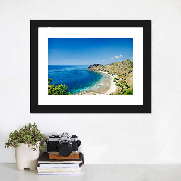Cristo Rei Beach Near Dili In East Timor Asia Canvas Wall Art-5 Horizontal-Gallery Wrap-22" x 12"-Tiaracle