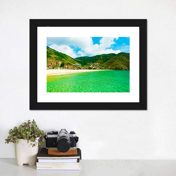 Ky Co Island Vietnam Beach Canvas Wall Art
