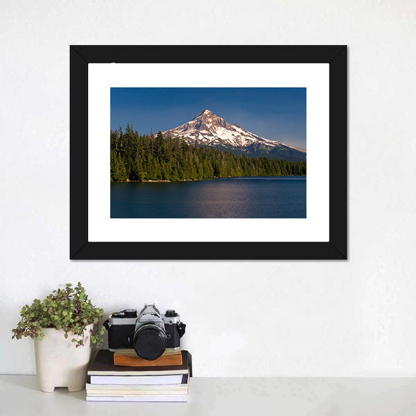 Lake and Mount Hood Canvas Wall Art