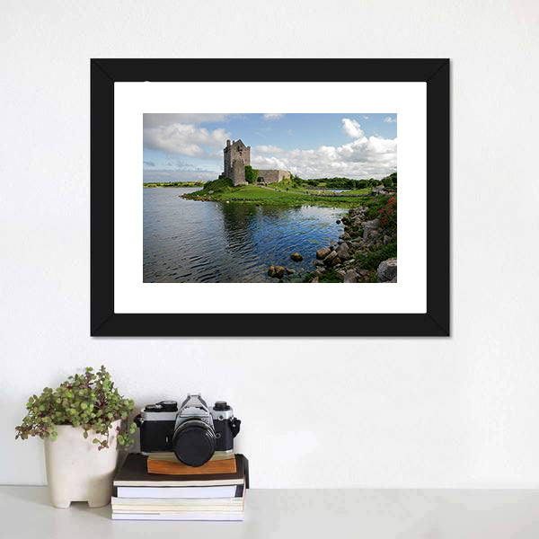 Dunguaire Castle Canvas Wall Art-5 Horizontal-Gallery Wrap-22" x 12"-Tiaracle
