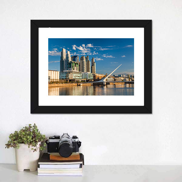 Argentina Cityscape Canvas Wall Art-5 Horizontal-Gallery Wrap-22" x 12"-Tiaracle