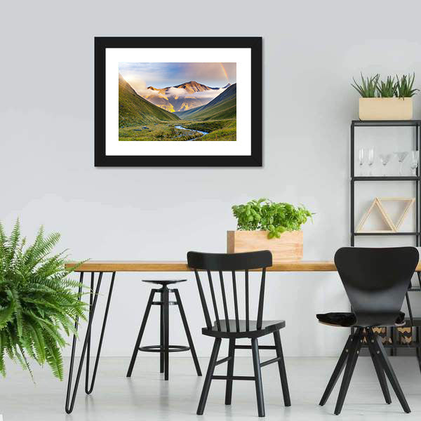 High Mountains of Georgia Canvas Wall Art