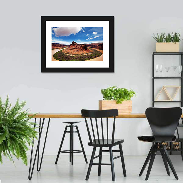 Canyonlands National Park River Bend Canvas Wall Art