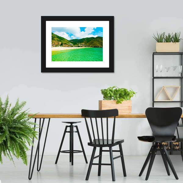 Ky Co Island Vietnam Beach Canvas Wall Art