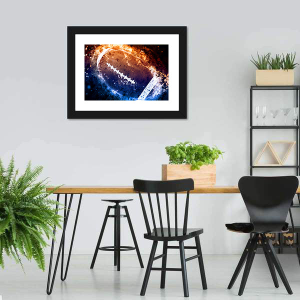 American Football Canvas Wall Art