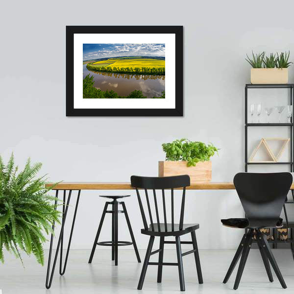 Dniester River Valley Canvas Wall Art