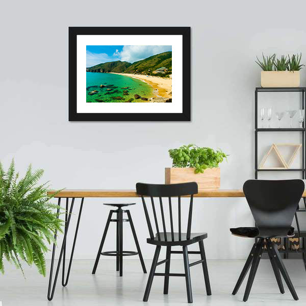 Ky Co Beach Vietnam Seascape Canvas Wall Art