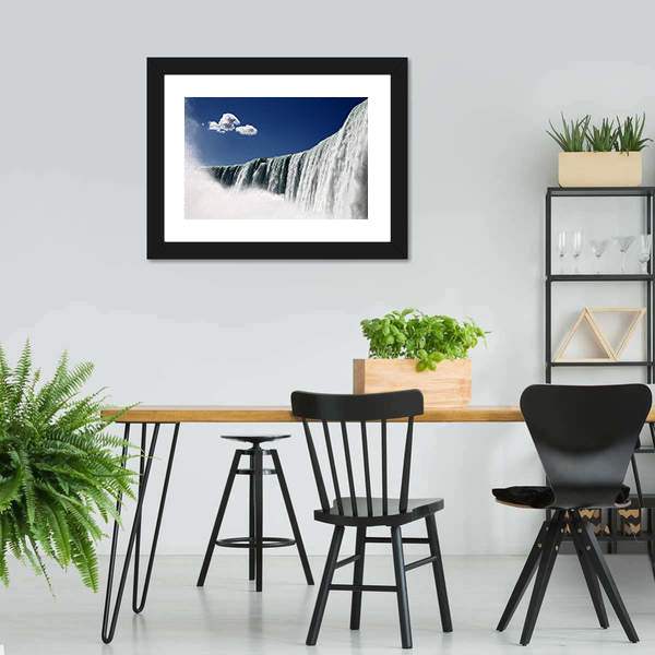 Niagara Falls Waterfall Scene Canvas Wall Art