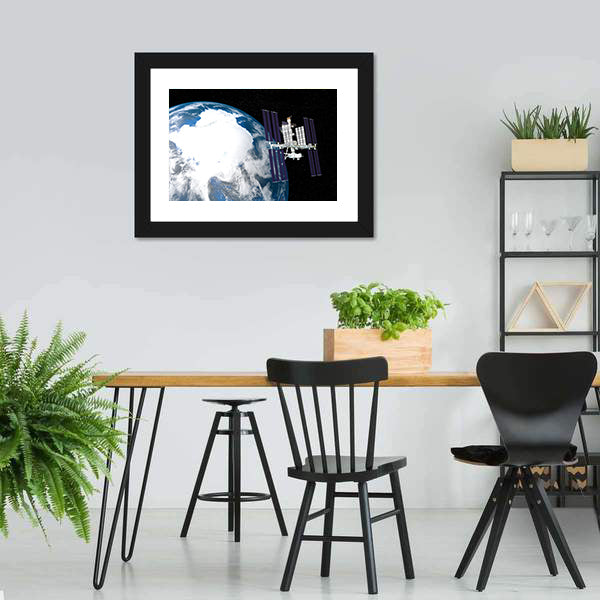 International Space Station Canvas Wall Art