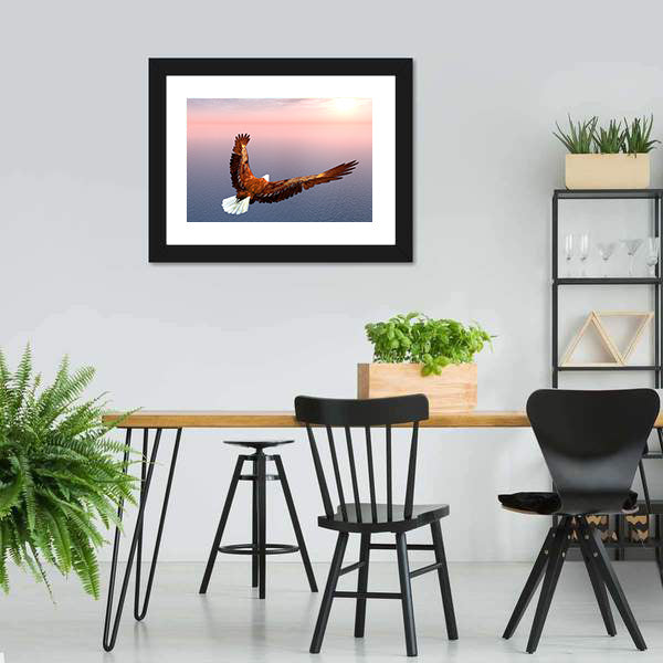 Sea Eagle Canvas Wall Art