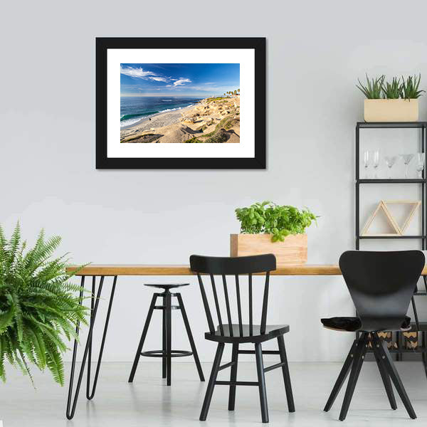 La Jolla Cove Beach California Canvas Wall Art