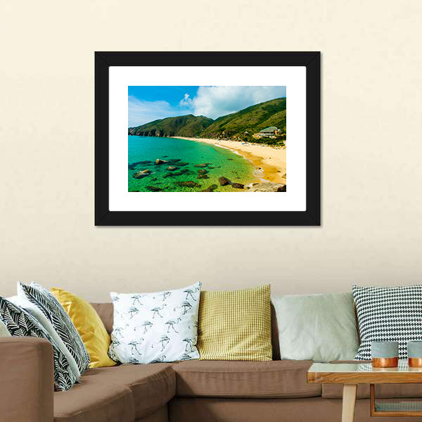 Ky Co Beach Vietnam Seascape Canvas Wall Art