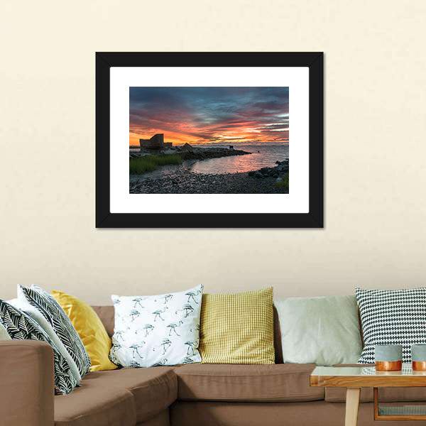 Eastern Shore In Virginia Canvas Wall Art-5 Horizontal-Gallery Wrap-22" x 12"-Tiaracle