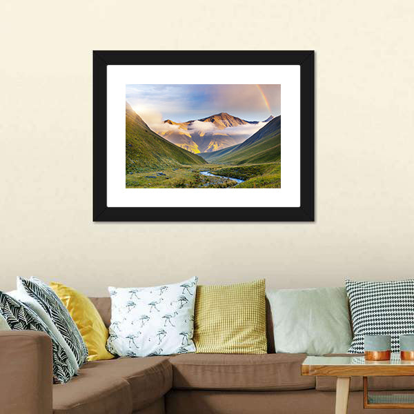 High Mountains of Georgia Canvas Wall Art