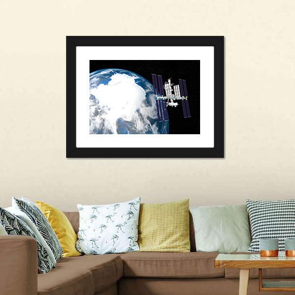 International Space Station Canvas Wall Art