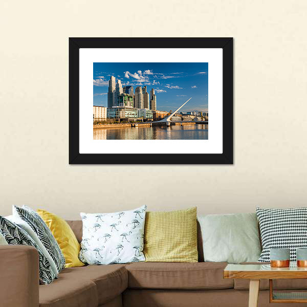 Argentina Cityscape Canvas Wall Art-5 Horizontal-Gallery Wrap-22" x 12"-Tiaracle