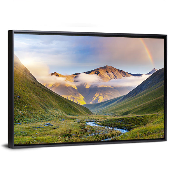 High Mountains of Georgia Canvas Wall Art