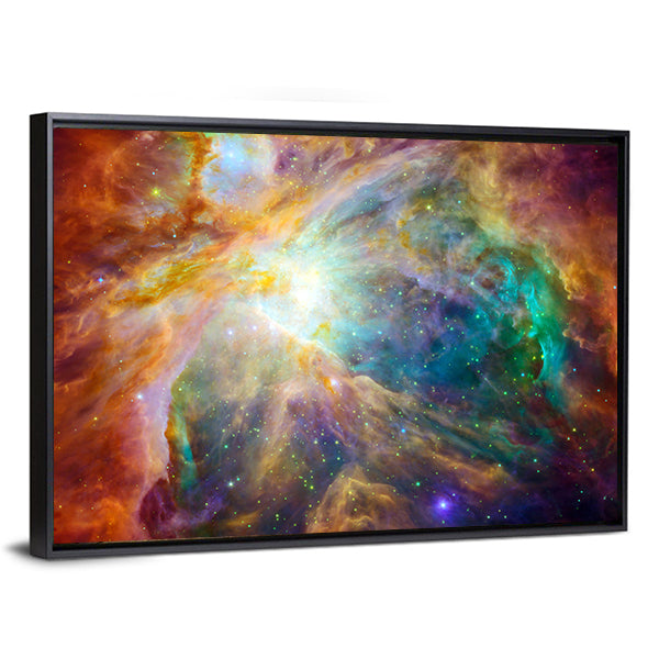 Cosmic Cloud Orion Nebula Canvas Wall Art-5 Horizontal-Gallery Wrap-22" x 12"-Tiaracle