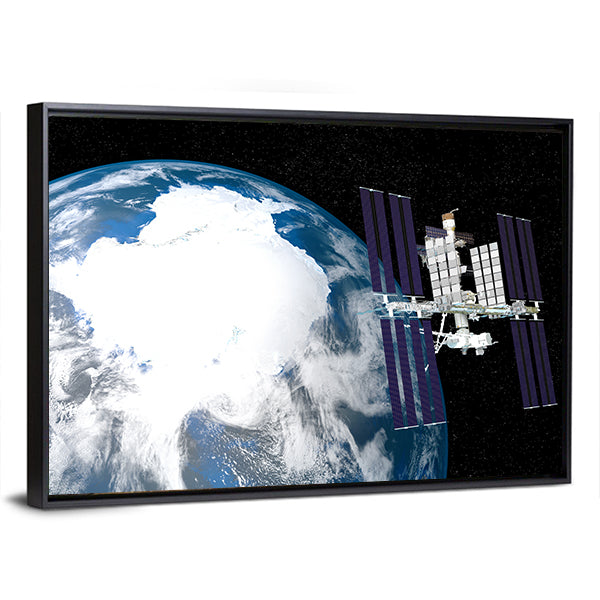 International Space Station Canvas Wall Art