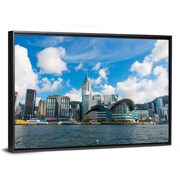 Hong Kong Skyline Canvas Wall Art