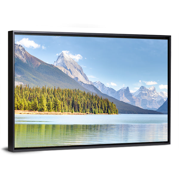 Maligne Lake, Canada Canvas Wall Art