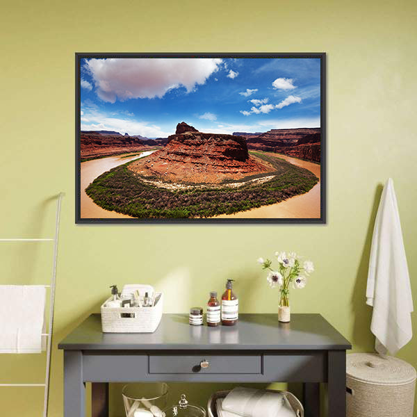 Canyonlands National Park River Bend Canvas Wall Art