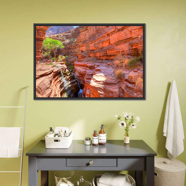 Deer Creek Canyon Canvas Wall Art
