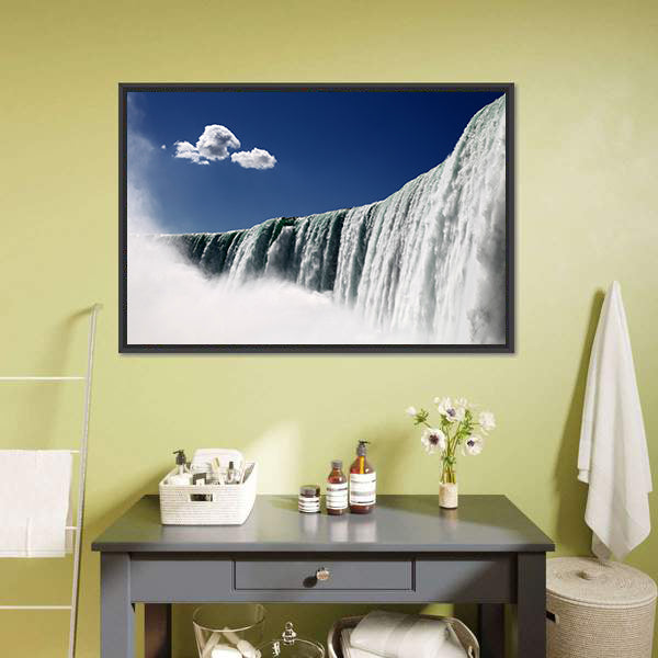 Niagara Falls Waterfall Scene Canvas Wall Art