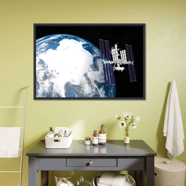 International Space Station Canvas Wall Art