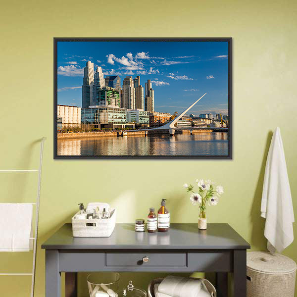 Argentina Cityscape Canvas Wall Art-5 Horizontal-Gallery Wrap-22" x 12"-Tiaracle