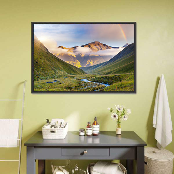 High Mountains of Georgia Canvas Wall Art