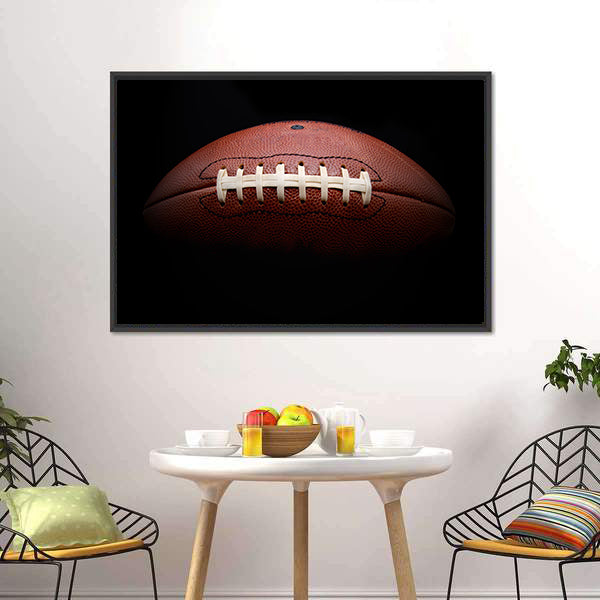 American Football Canvas Wall Art-3 Horizontal-Gallery Wrap-25&quot; x 16&quot;-Tiaracle