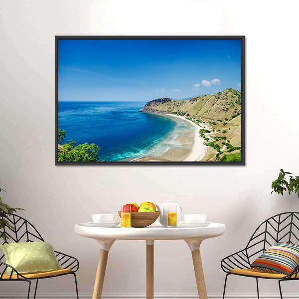 Cristo Rei Beach Near Dili In East Timor Asia Canvas Wall Art-5 Horizontal-Gallery Wrap-22" x 12"-Tiaracle