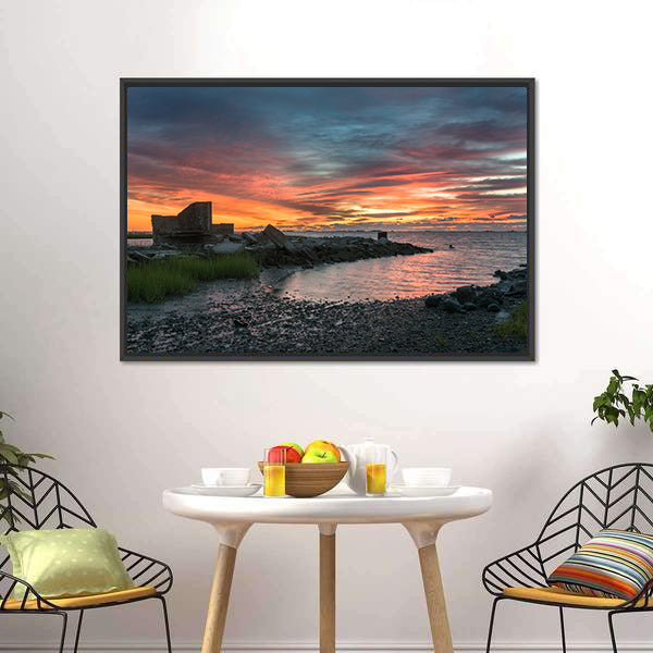 Eastern Shore In Virginia Canvas Wall Art-5 Horizontal-Gallery Wrap-22" x 12"-Tiaracle