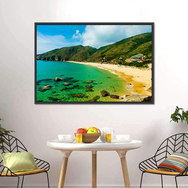 Ky Co Beach Vietnam Seascape Canvas Wall Art