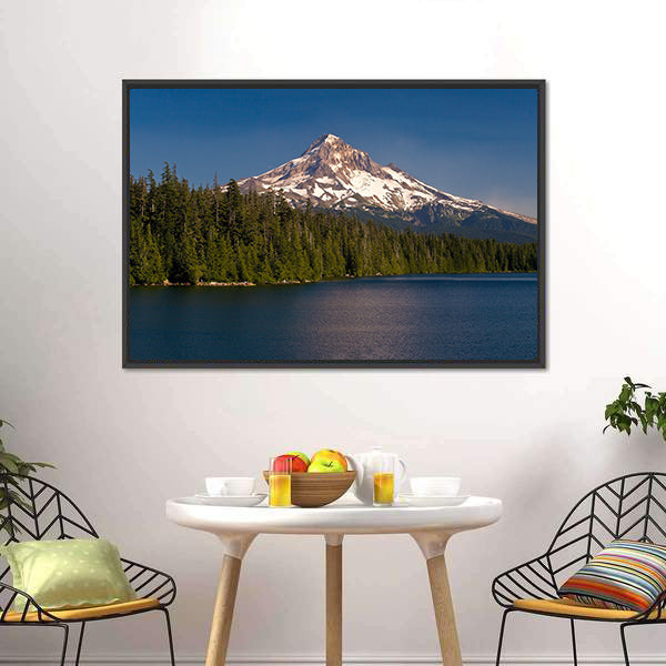 Lake and Mount Hood Canvas Wall Art