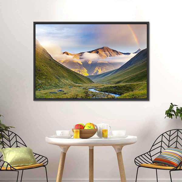 High Mountains of Georgia Canvas Wall Art