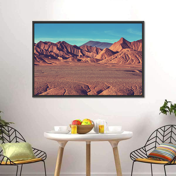 La Puna Mountain Plateau Canvas Wall Art