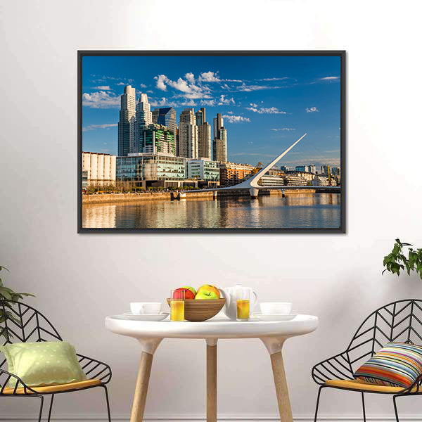 Argentina Cityscape Canvas Wall Art-5 Horizontal-Gallery Wrap-22" x 12"-Tiaracle