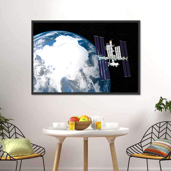 International Space Station Canvas Wall Art