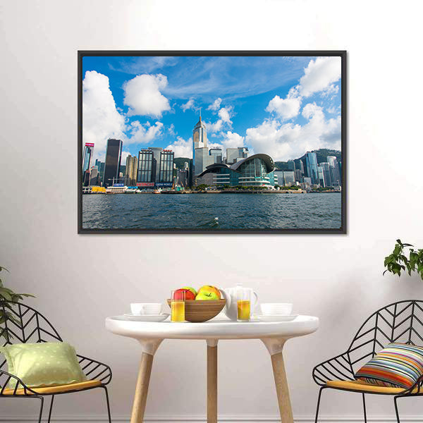 Hong Kong Skyline Canvas Wall Art