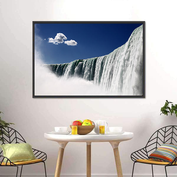 Niagara Falls Waterfall Scene Canvas Wall Art