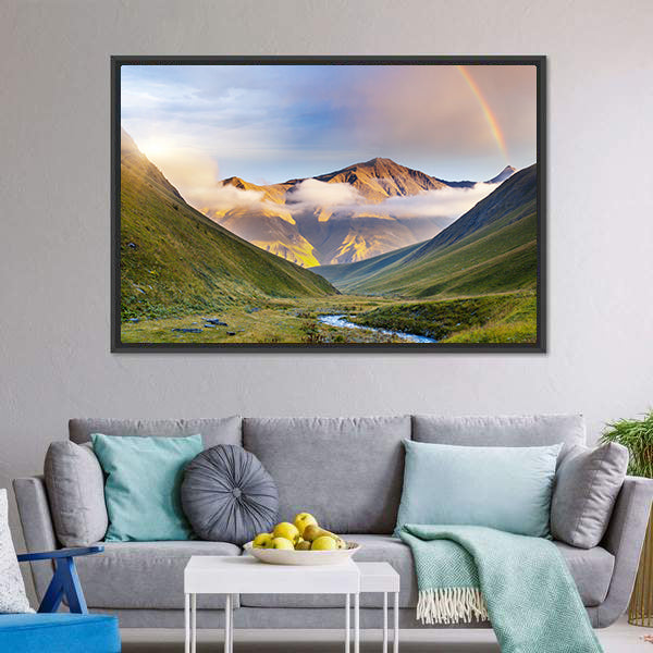 High Mountains of Georgia Canvas Wall Art