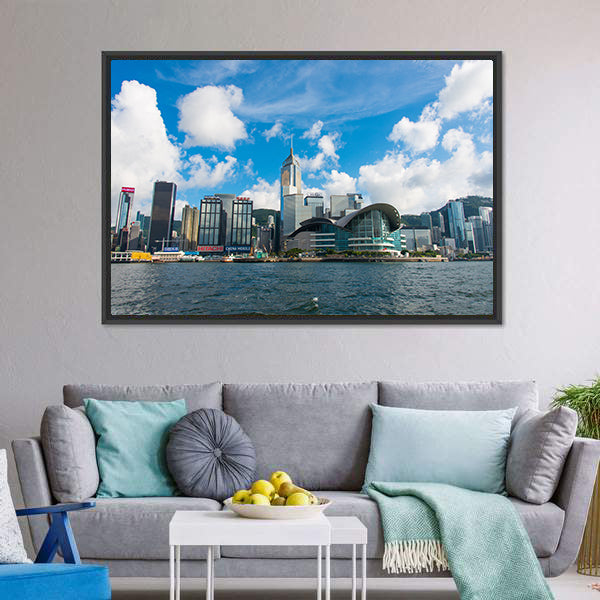 Hong Kong Skyline Canvas Wall Art