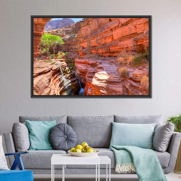Deer Creek Canyon Canvas Wall Art
