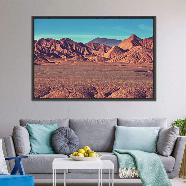 La Puna Mountain Plateau Canvas Wall Art