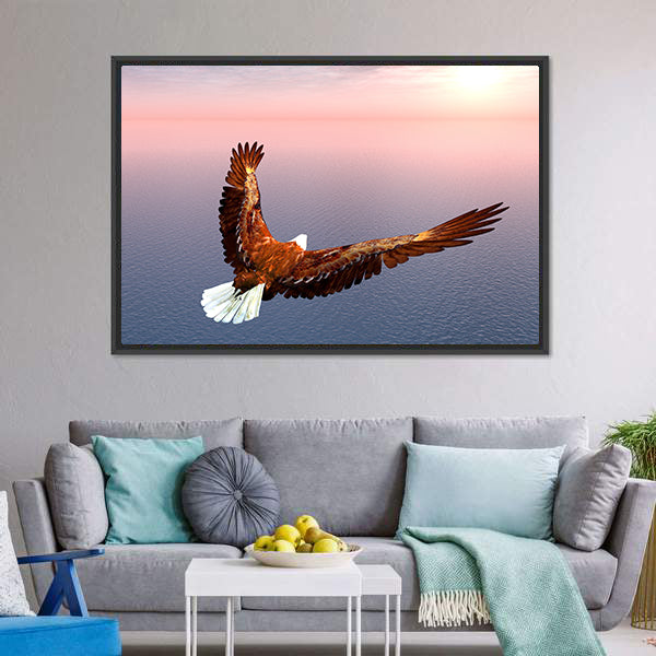 Sea Eagle Canvas Wall Art